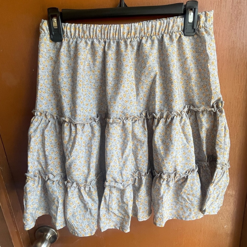 Skirt floral print